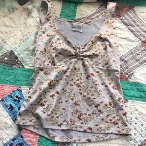 “Vanila Fashion Club” Comfy Floral Tank Top S-M